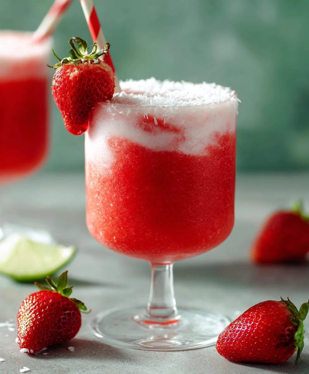 Easy Strawberry Daiquiri Non-Non-Non-Alcoholic Alternativeic Recipe