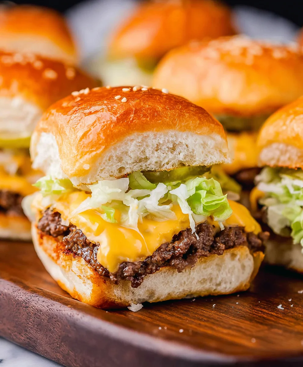 Big Mac Sliders- Easy Beef Copycat Recipe