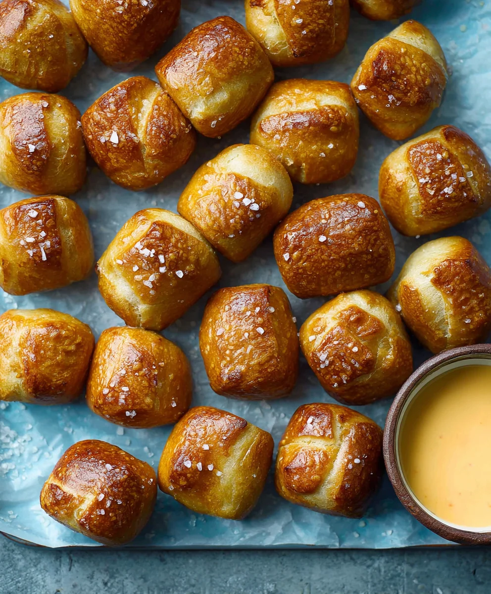 Easy Homemade Soft Pretzel Bites Recipe