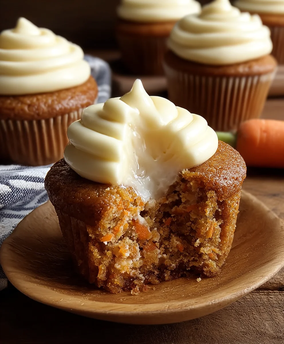 Carrot Cheesecake Cupcakes - Deliciously Creamy Dessert Bites