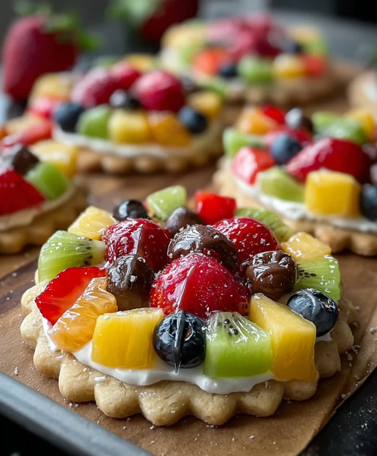 Fruit Pizza Cookies – Easy Festive Dessert Recipe