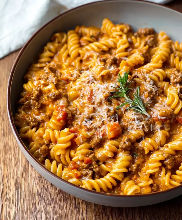 One Pot Creamy Beef Pasta – Easy Weeknight Meal