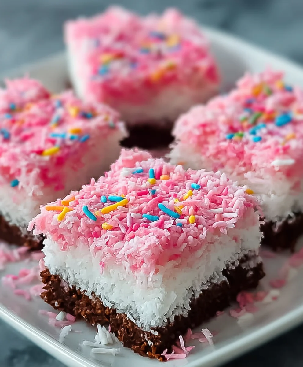 Sno Ball Brownies - Decadent Coconut Bliss Recipe