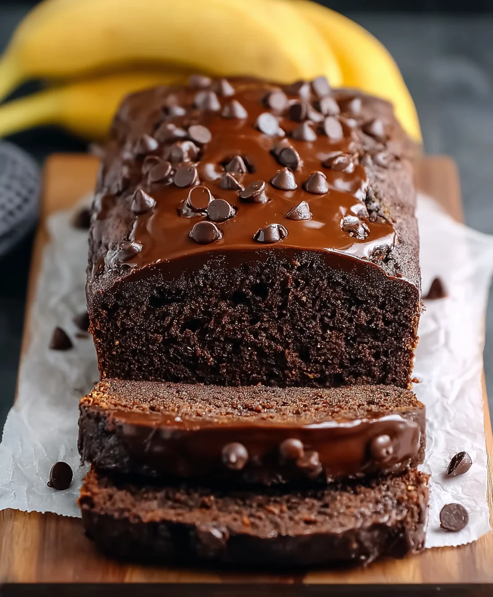 Healthy Chocolate Banana Bread Recipe - Guilt Free Treat