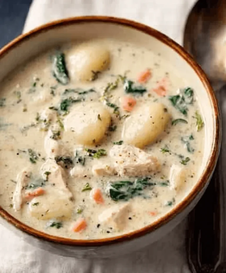 Olive Garden Chicken Gnocchi Soup Recipe-Easy Copycat