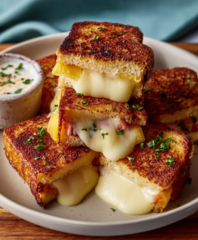 Hawaiian Roll Grilled Cheese – Easy Cheesy Sandwich Recipe