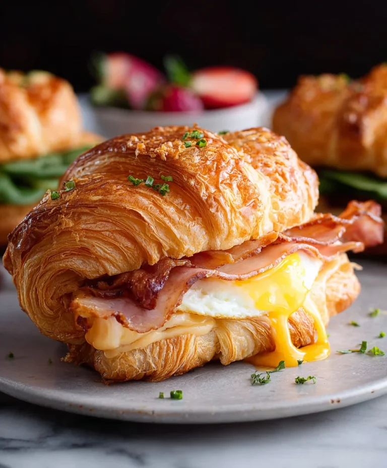 Best Croissant Breakfast Sandwiches – Quick & Easy Recipe