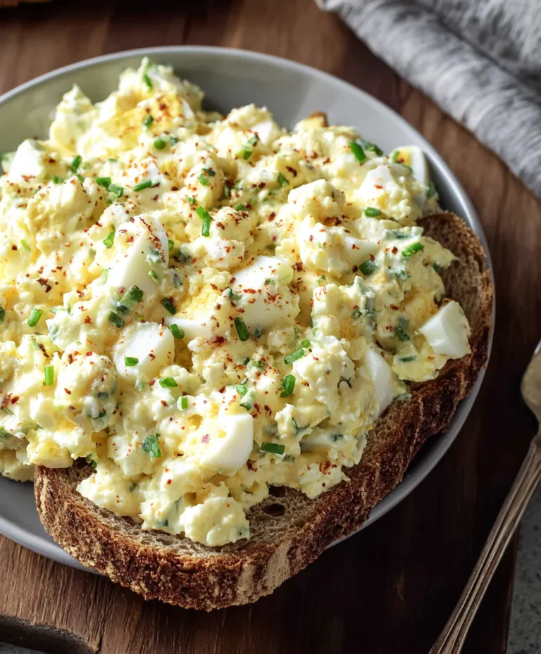 Simple Cottage Cheese Egg Salad-Quick & Creamy