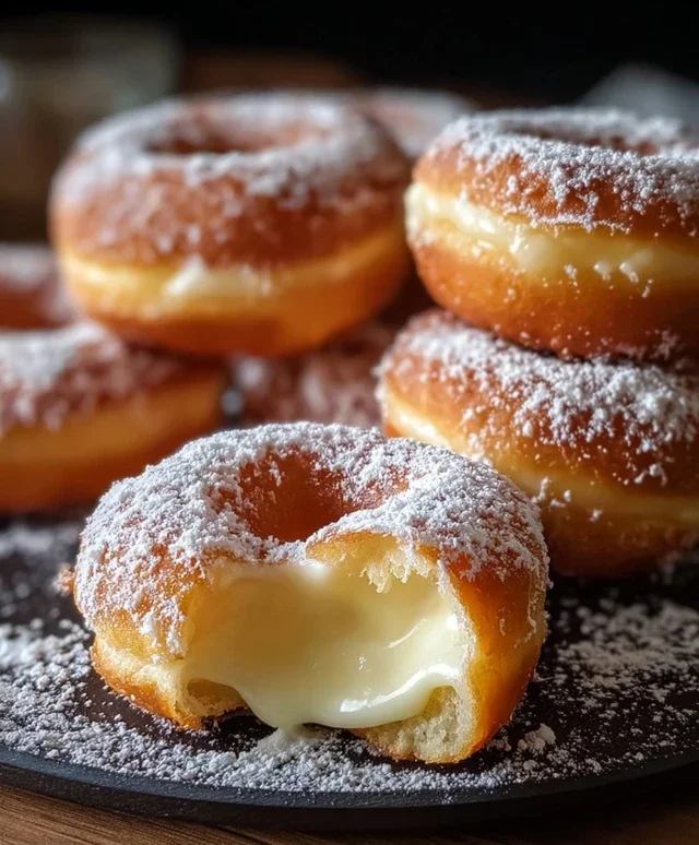 Milky Cheese Donuts