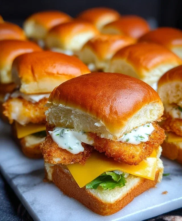 Filet-O-Fish Sliders