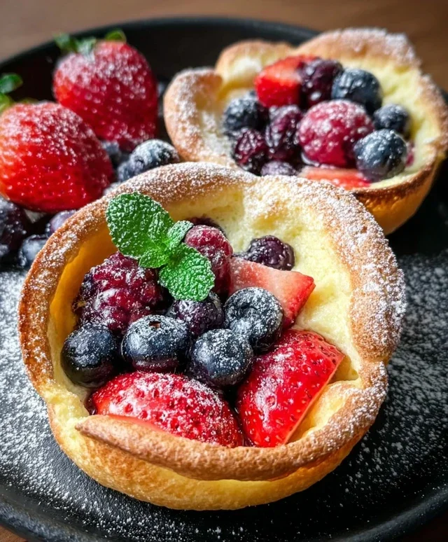Mini Berry Dutch Babies