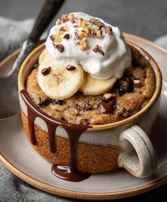 Banana Mug Cake