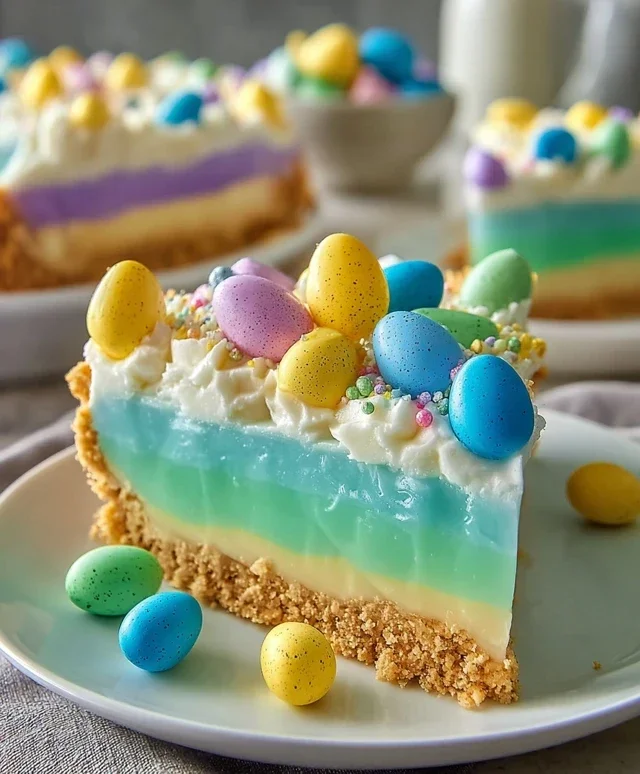 Easter Jello-O Pie