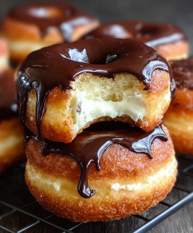 Bailey's Cheesecake Doughnuts