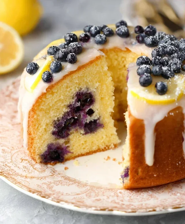 Lemon Blueberry Cake