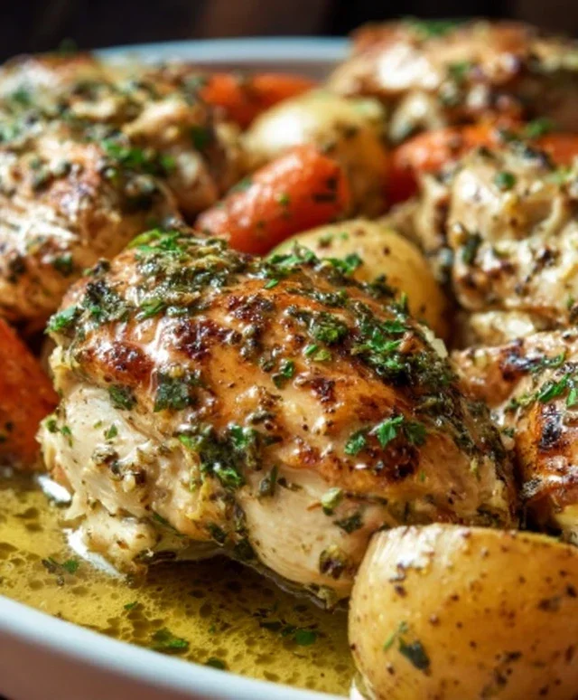 Garlic Butter Chicken Crockpot Recipe: 6-Hour Magic for Tender Bliss