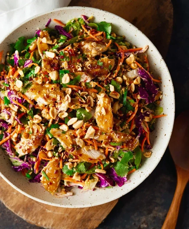 Asian Chicken Crunch Salad