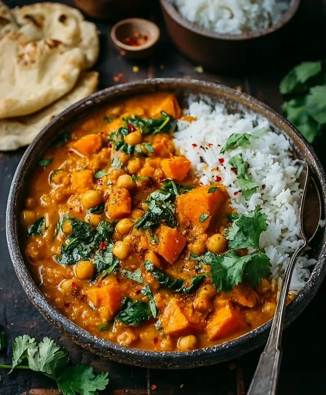 Sweet Potato and Chickpea Curry