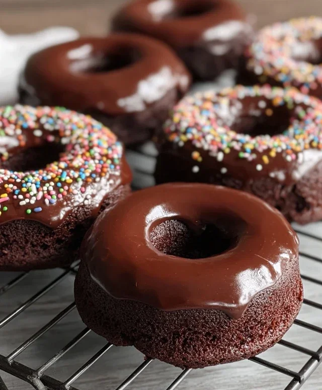 Chocolate Baked Donuts