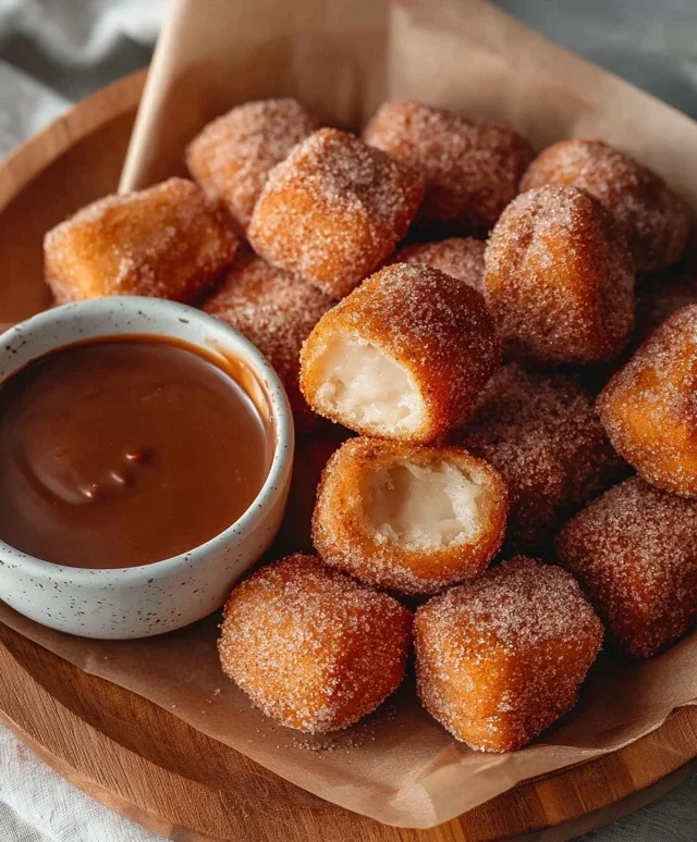 Sweet Air Fryer Churro Bites Recipe