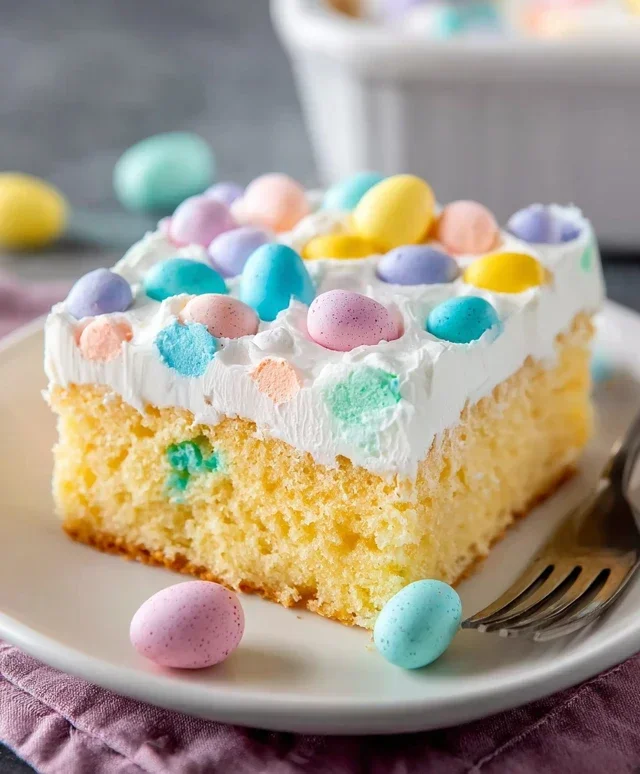 Easter Poke Cake