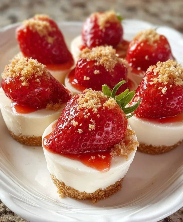 Cheesecake Deviled Strawberries