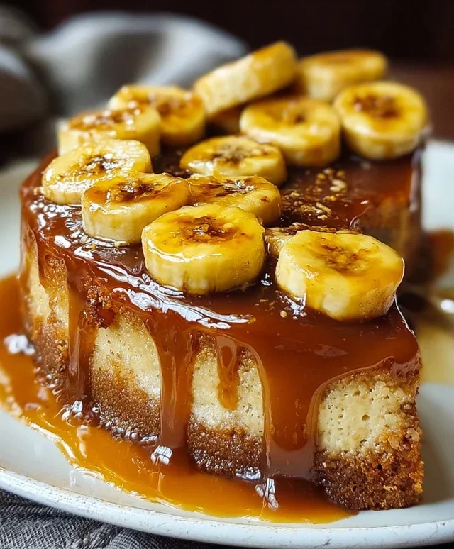 Bananas Foster Cake