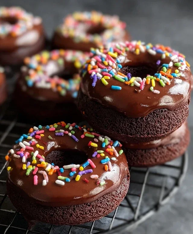 Chocolate Baked Donuts