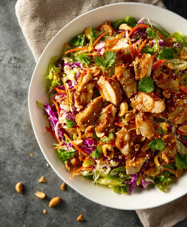 Asian Chicken Crunch Salad