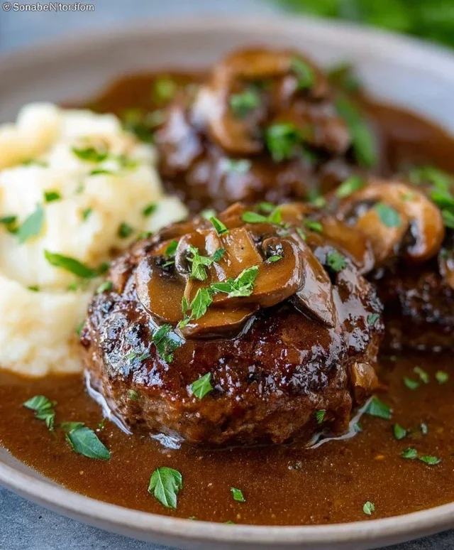 Easy Homemade Salisbury Steak