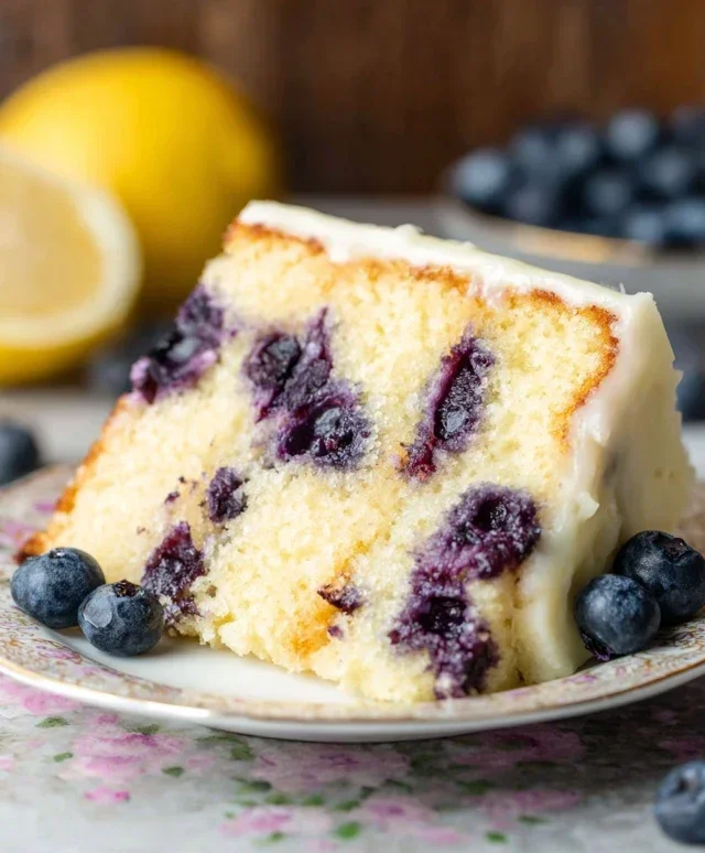 Lemon Blueberry Cake