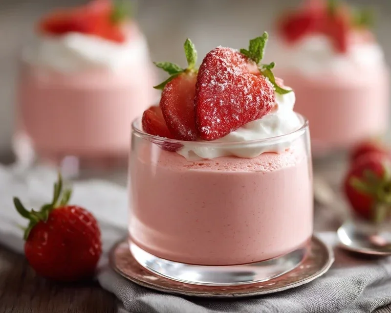 Strawberry Mousse