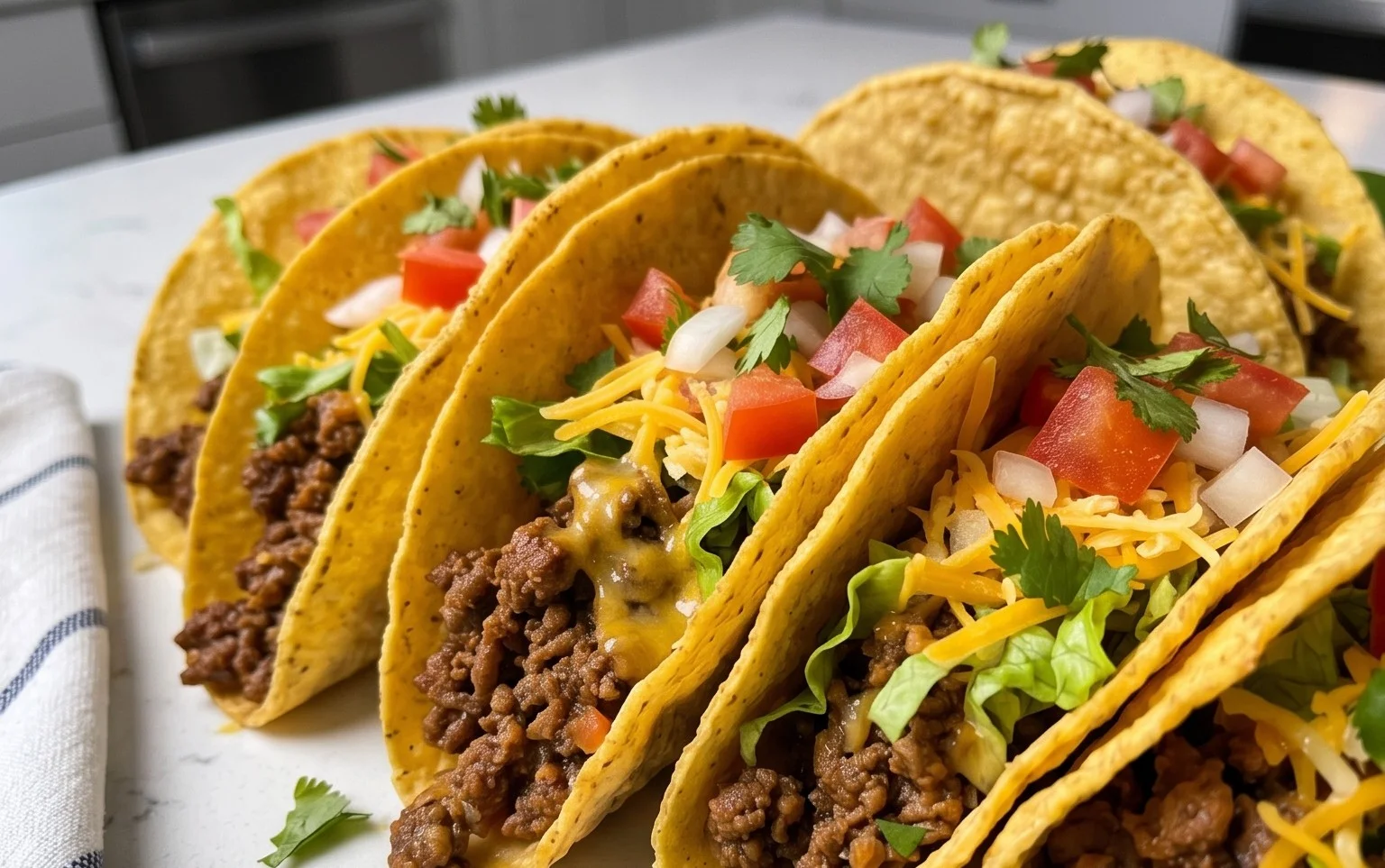 Crispy Ground Beef Tacos