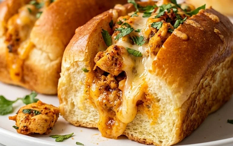 Cheesy Dynamite Chicken Buns