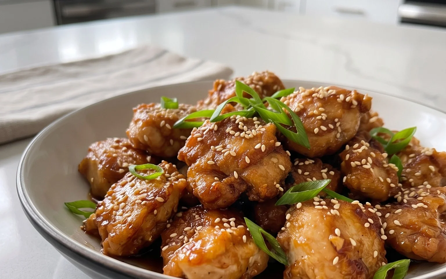 Healthy Sesame Chicken