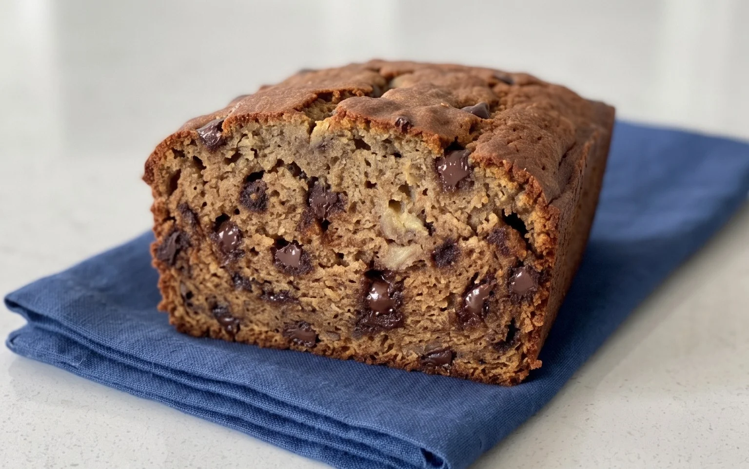 Easy Chocolate Chip Banana Bread
