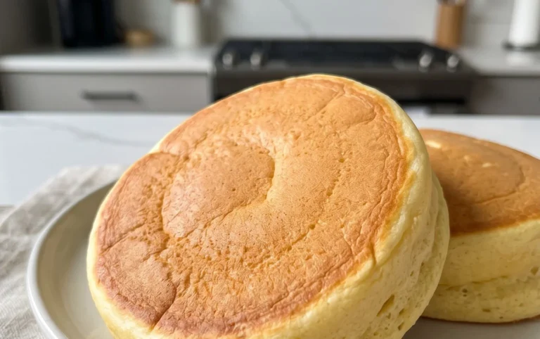 Fluffy Japanese Soufflé Pancakes
