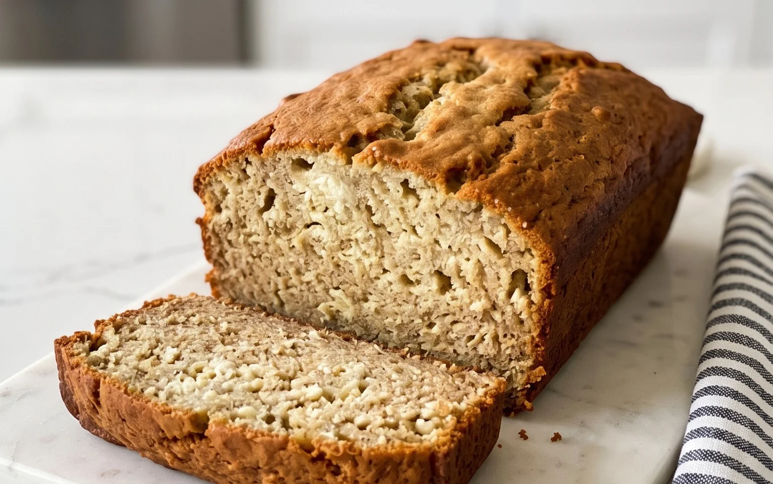 Cottage Cheese Banana Bread