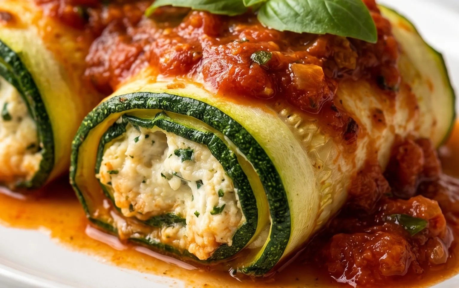 Vegan Zucchini Rollatini
