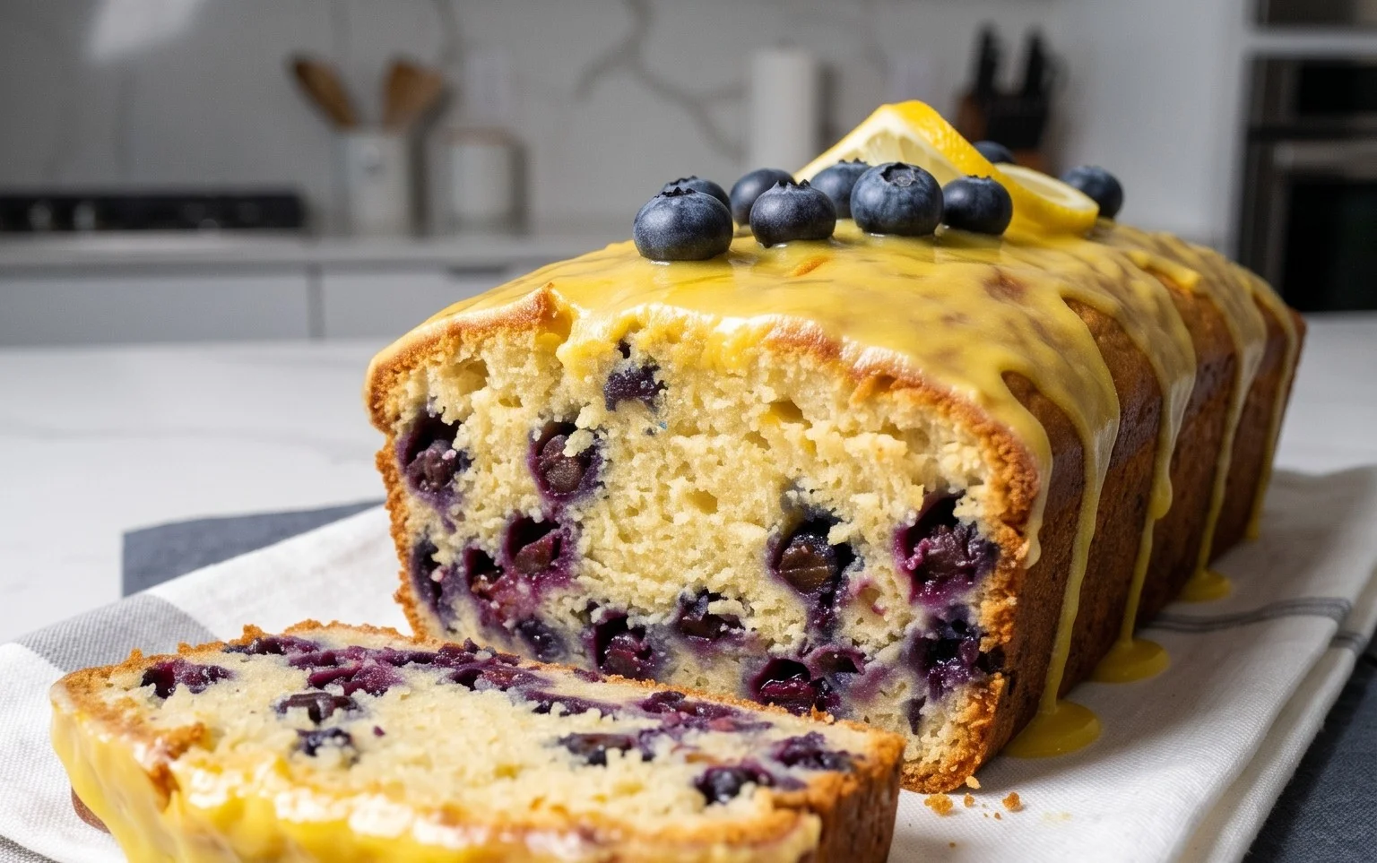 Blueberry and Lemon Loaf