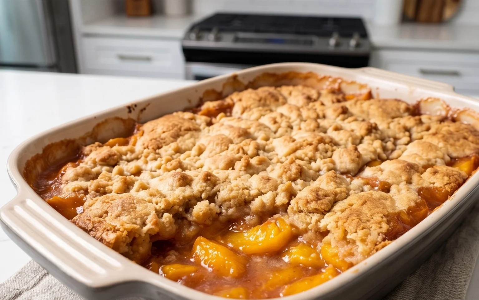 Fresh Peach Cobbler