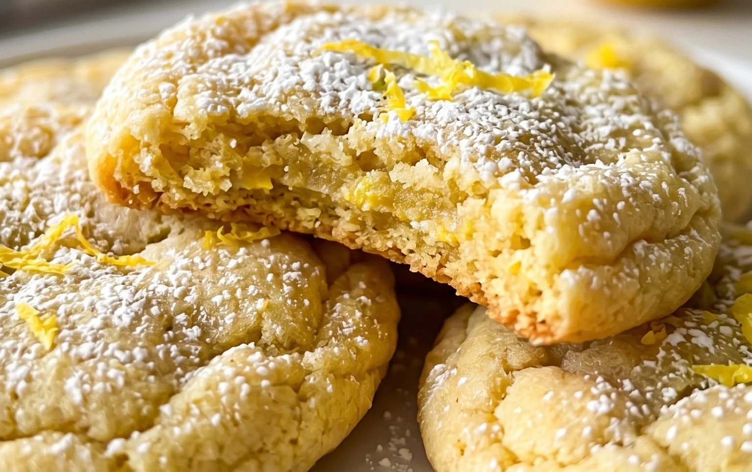 Soft & Chewy Lemon Cookies