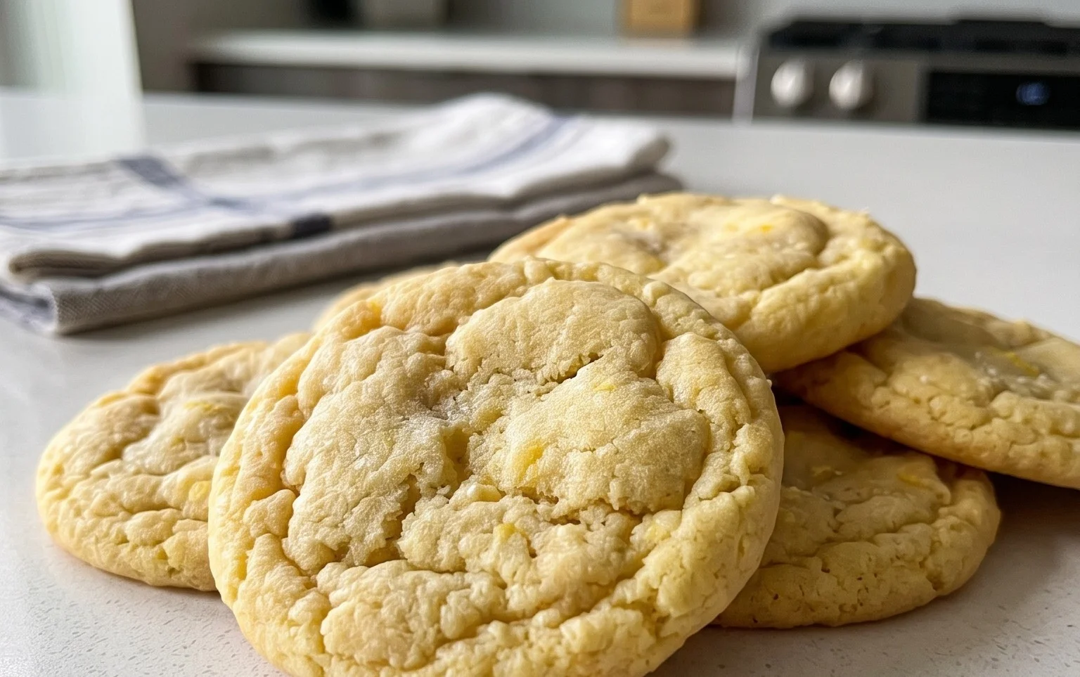 Soft & Chewy Lemon Cookies