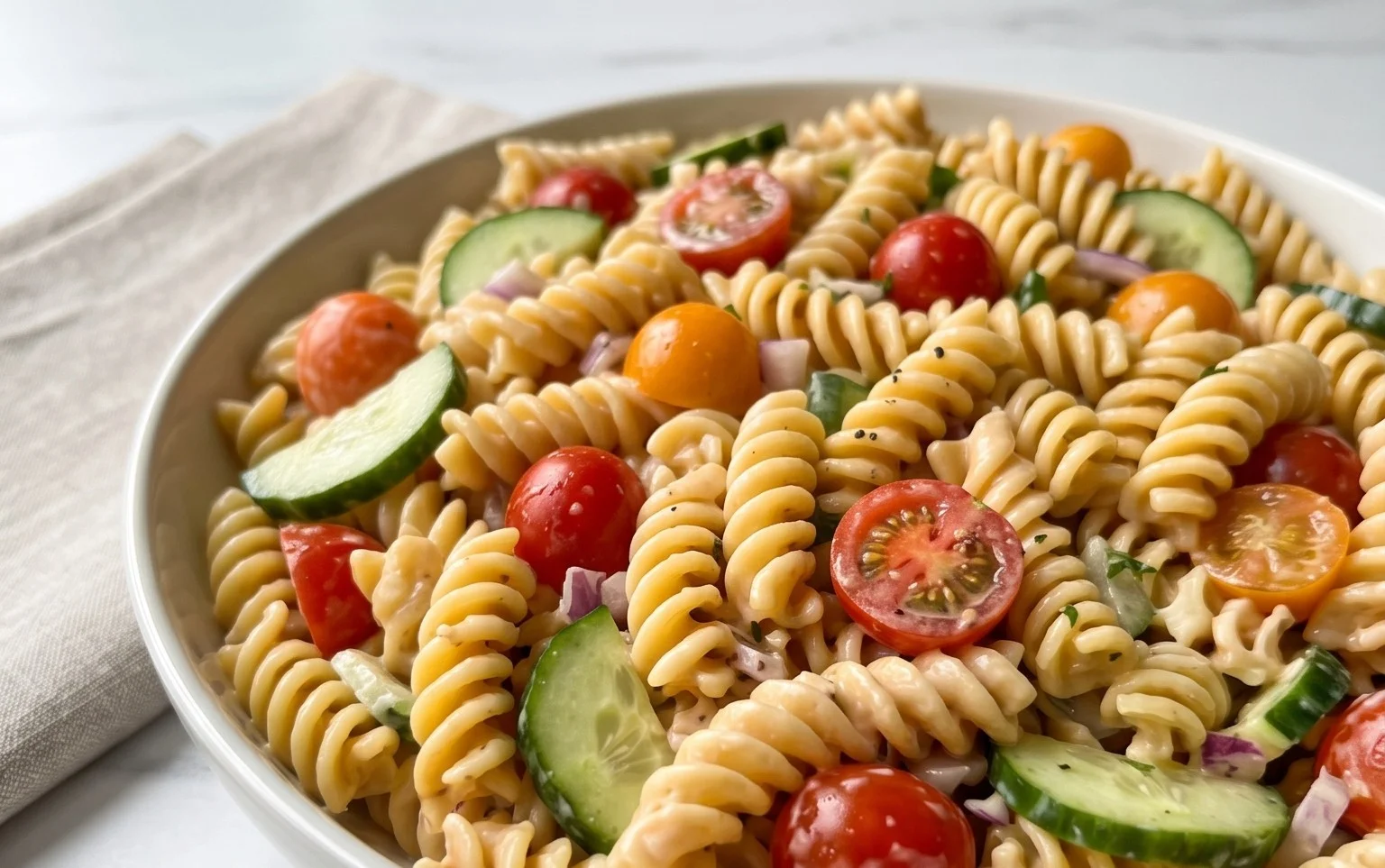 French Dressing Pasta Salad