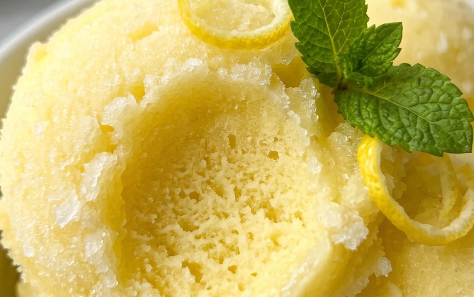 Lemon Sorbet