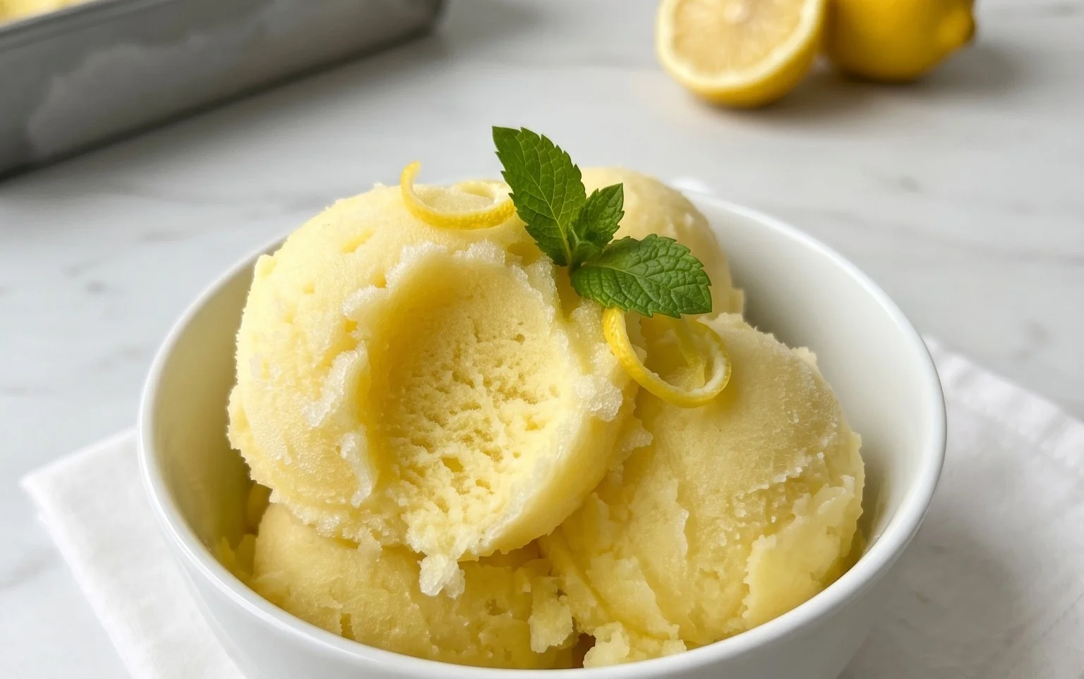 Lemon Sorbet