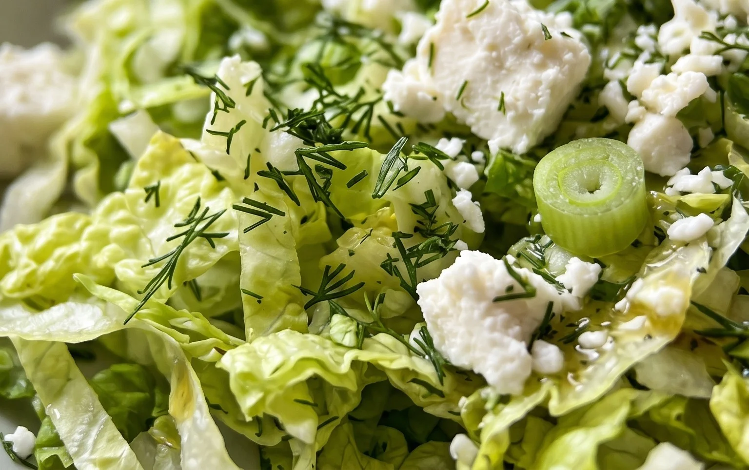 Maroulosalata (Greek Lettuce Salad)