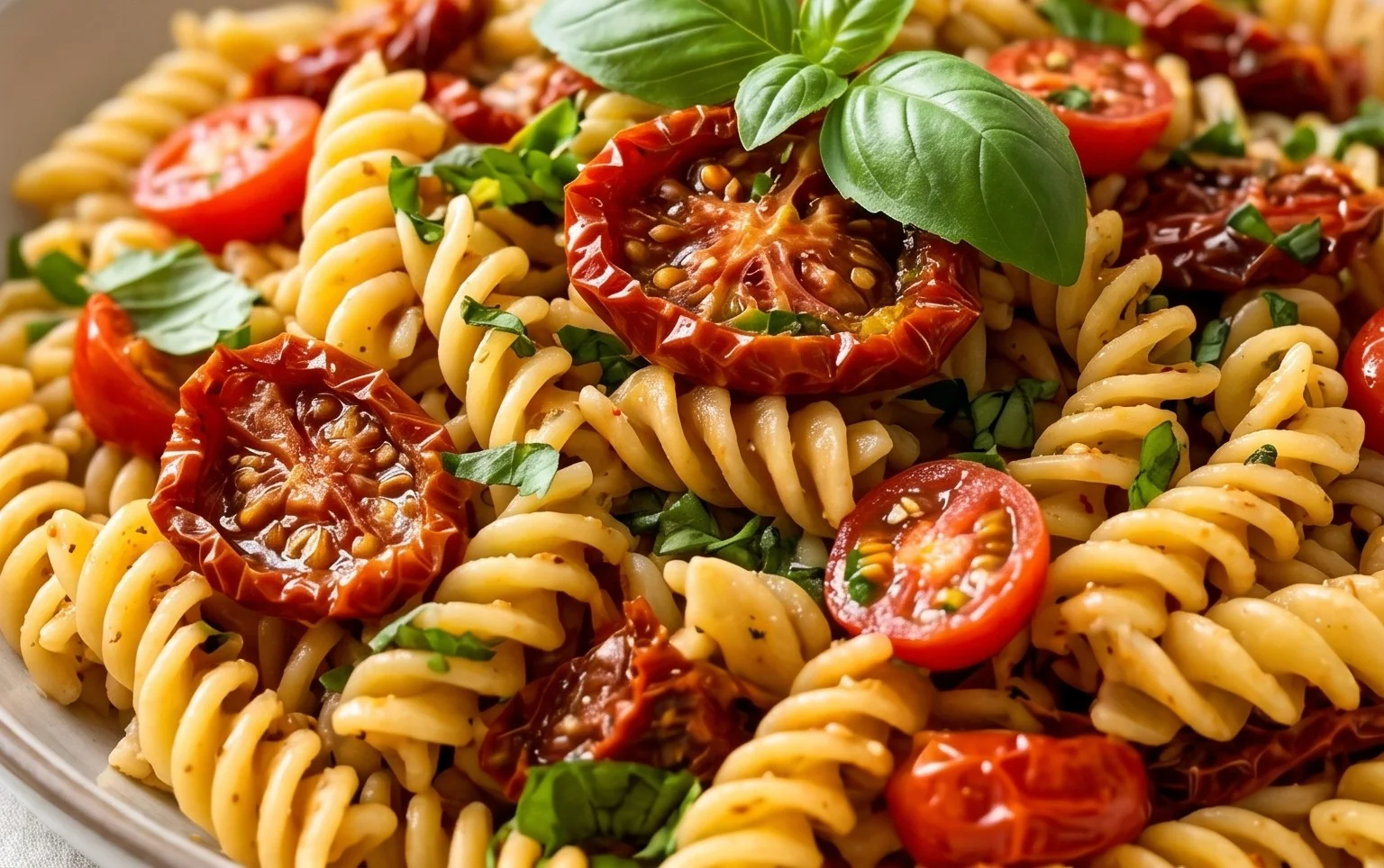 Sun Dried Tomato Pasta Salad