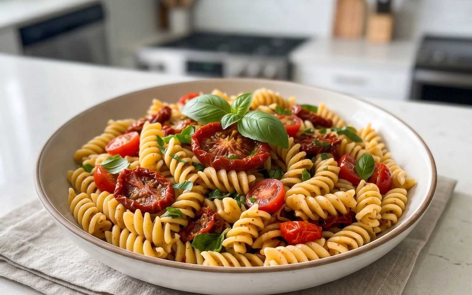 Sun Dried Tomato Pasta Salad