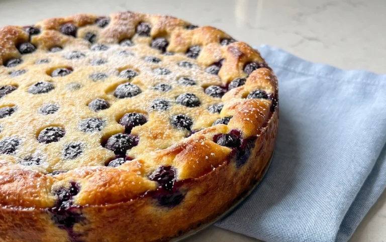 Lemon Blueberry Clafoutis